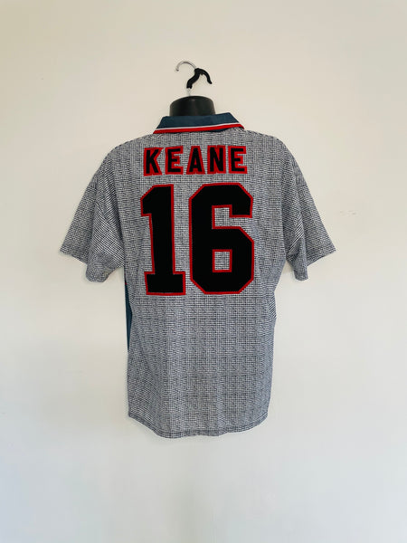 1995-96 Manchester United Away Shirt | Keane #16 | Mint | L
