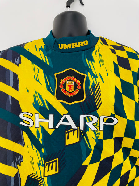 1994-96 Manchester United Goalkeeper Full Kit | Schmeichel #1 | Mint | L