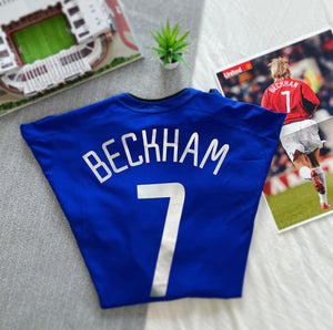 2002-03 Manchester United Third Shirt | Beckham #7 | Mint | L