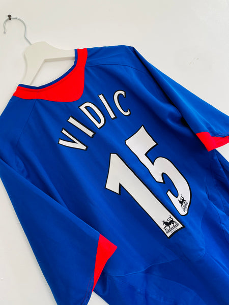 2005-06 Manchester United Away Shirt | Vidic #15 | Mint | XL