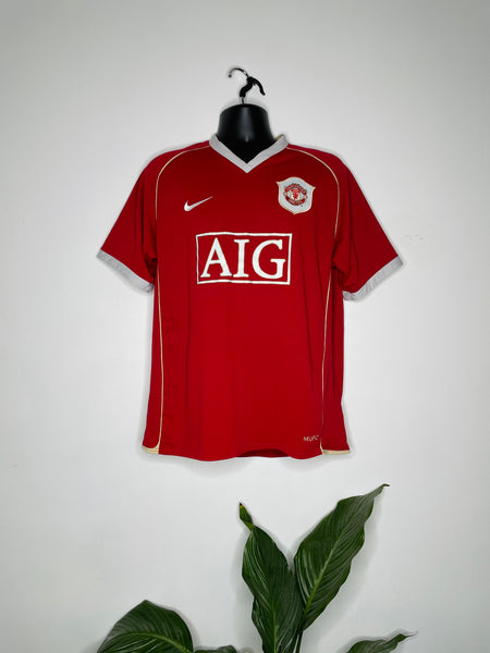 2006-07 Manchester United Home Shirt Ronaldo #7 | Mint | L