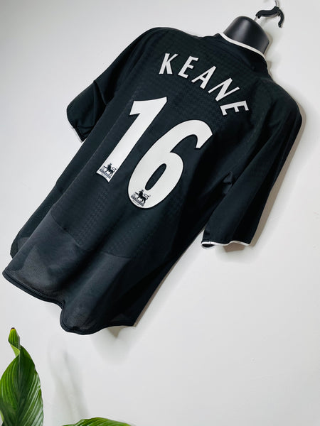 2003-05 Manchester United Away Shirt | Keane #16 | Mint | XL