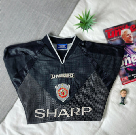 1997-99 Manchester United Goalkeeper Shirt Schmeichel #1 | Very Good | M