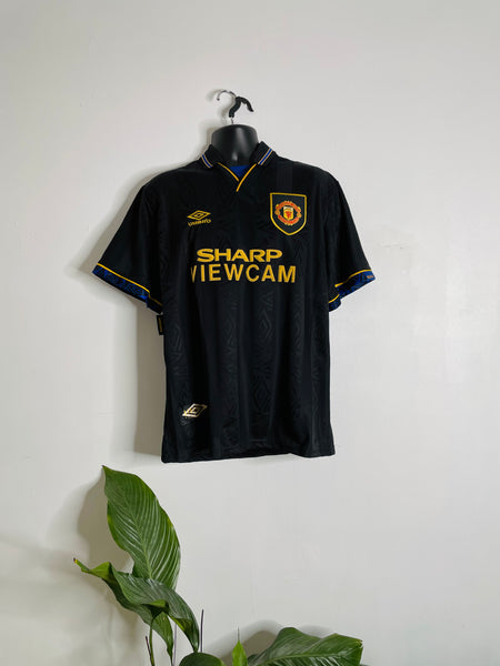 1993-95 Manchester United Away Shirt | Mint | M