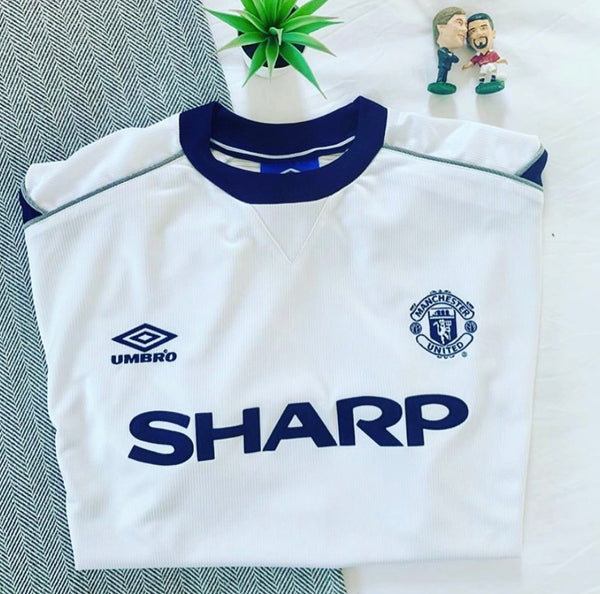 1999-00 Manchester United Third Shirt | Very Good | L
