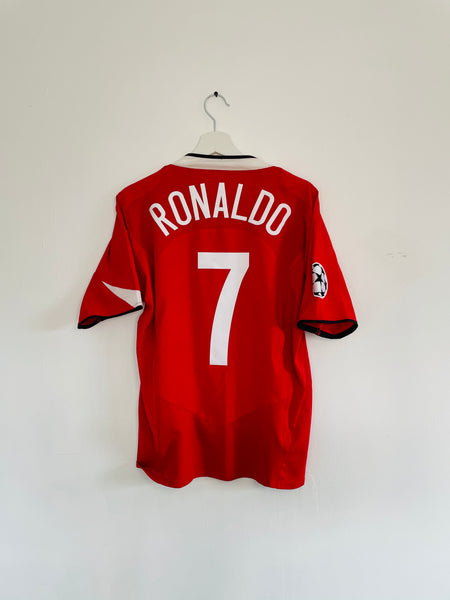 2004-06 Manchester United Home Shirt | Ronaldo #7 | Very Good | M