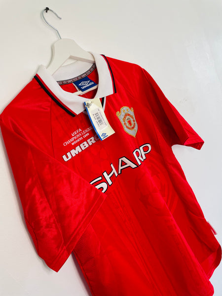BNWT 1997-99 Manchester United European ‘Treble’ Shirt | BNWT | M