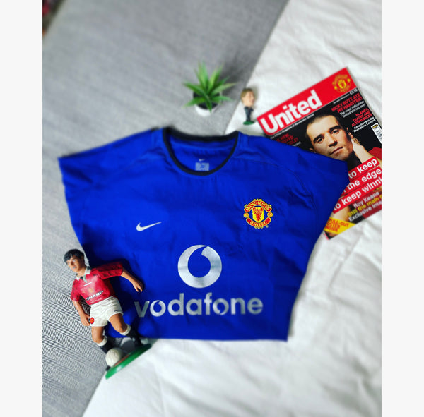 2002-03 Manchester United Third Shirt | Veron #4 | BNWT | XXL