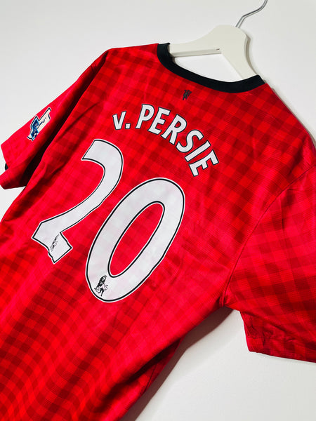 2012-13 Manchester United Home Shirt | van Persie #20 | Very Good | L