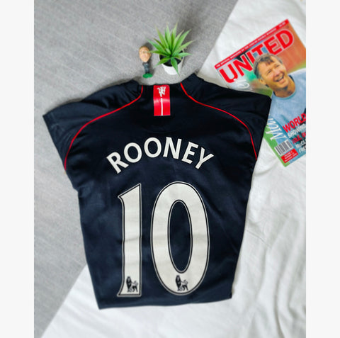 2007-08 Manchester United Away Shirt Rooney #10 | Mint | XL