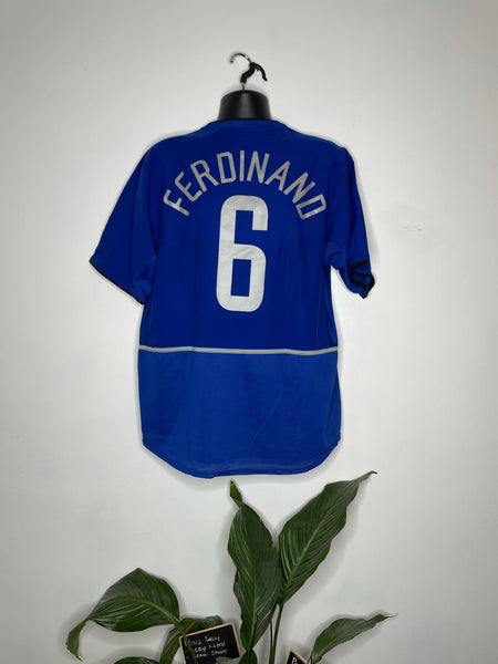 2002-03 Manchester United Third Shirt Ferdinand #6 | Mint | L